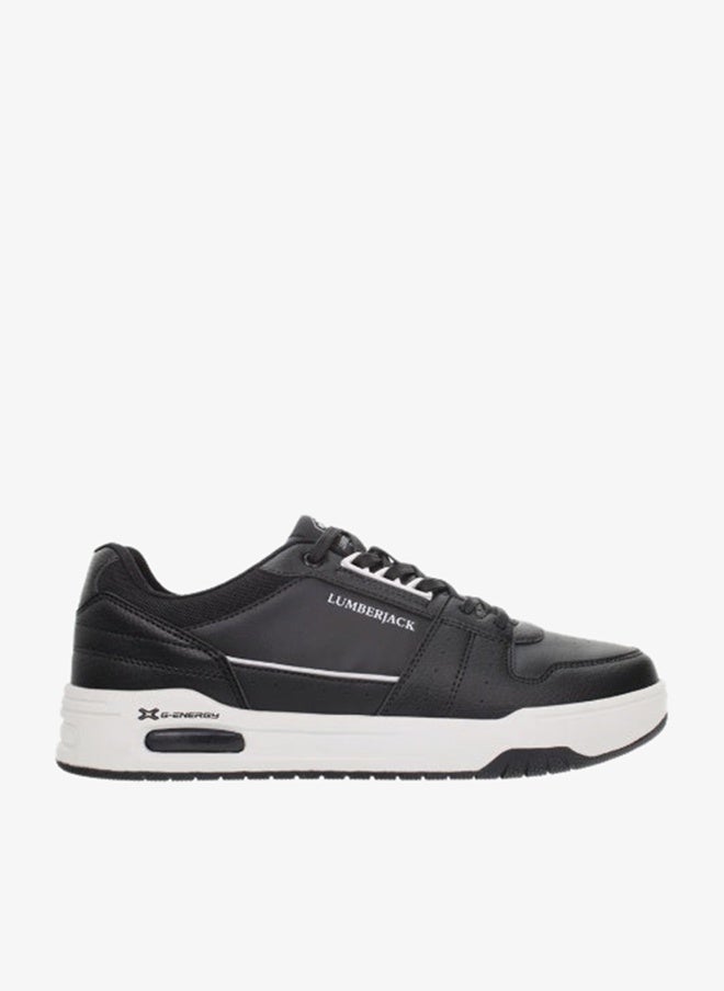 LUMBERJACK Men’s Black & White G‑Energy Sneakers – Urban Style & Comfort - Image 1