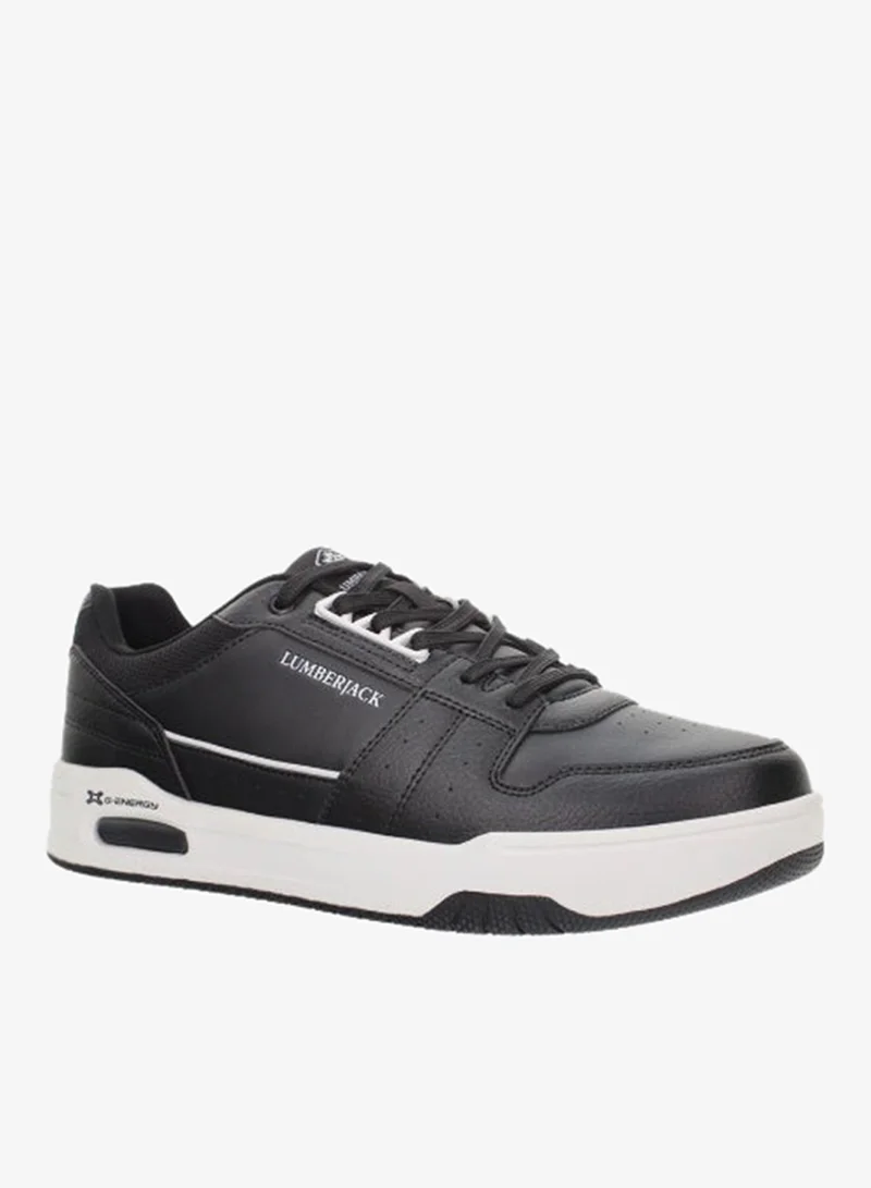 LUMBERJACK LUMBERJACK Men’s Black & White G‑Energy Sneakers – Urban Style & Comfort