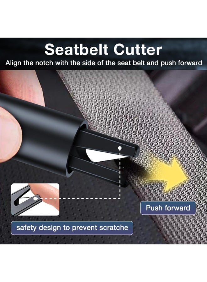 Window Breaker Seatbelt Cutter, 2-in-1 Car Window Breaker Tool,Emergency Glass Breaker and Auto Escape Tool，Safety Hammer for Car Accessories - Image 4