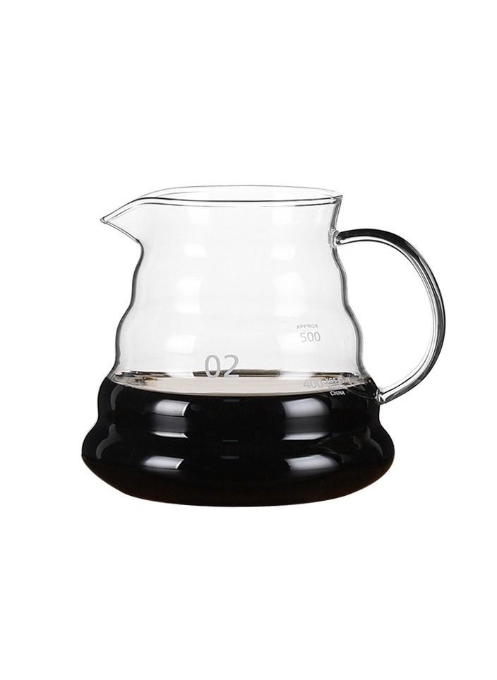 Old_Feller V60 Coffee Machine Drip Brew Set Contains 4-Pieces Pour Over Coffee Drip Coffee  Ceramic Filter Red  - Image 4