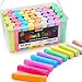 VEESA Sidewalk Chalk 52 PCS Washable NonToxic 10 Colors Jumbo Chalk Bulk for Chalkboard Blackboard Driveway Playgroud Outdoor Actitvities - Image 3