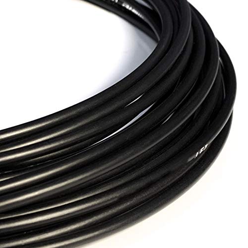 Farbetter Lined Bicycle Bike Derailleur/Shift Cable Housing, 4mm x 50ft, Including 50 PCS Cable End Caps Kit, The Most Trusted DIY Set for SRAM/Shimano Mountain Bike Road Bike (Black) - Image 4