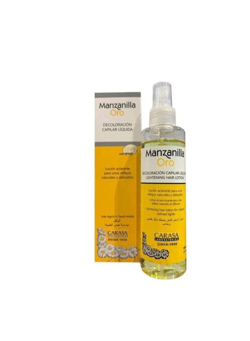 Manzanilla Chamomile Spray For Natural Hair Bleaching And Lightening  - Image 1