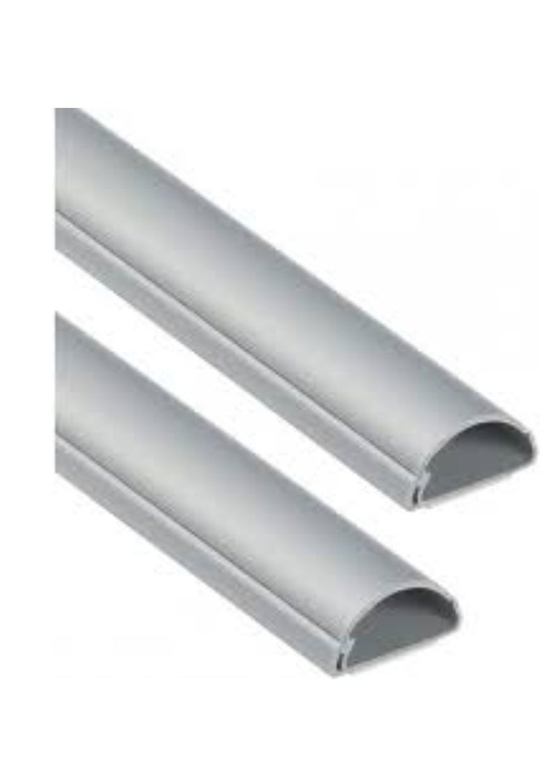 KNP KNP PVC Floor Trunking (14mm x 48mm) Pack of 2 - Image 1