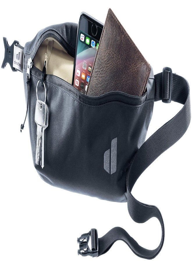 Deuter Avengo 1.5 Crossbody Lifestyle Hip Bag/Fanny Pack for Travel & Everyday - Black - Image 2