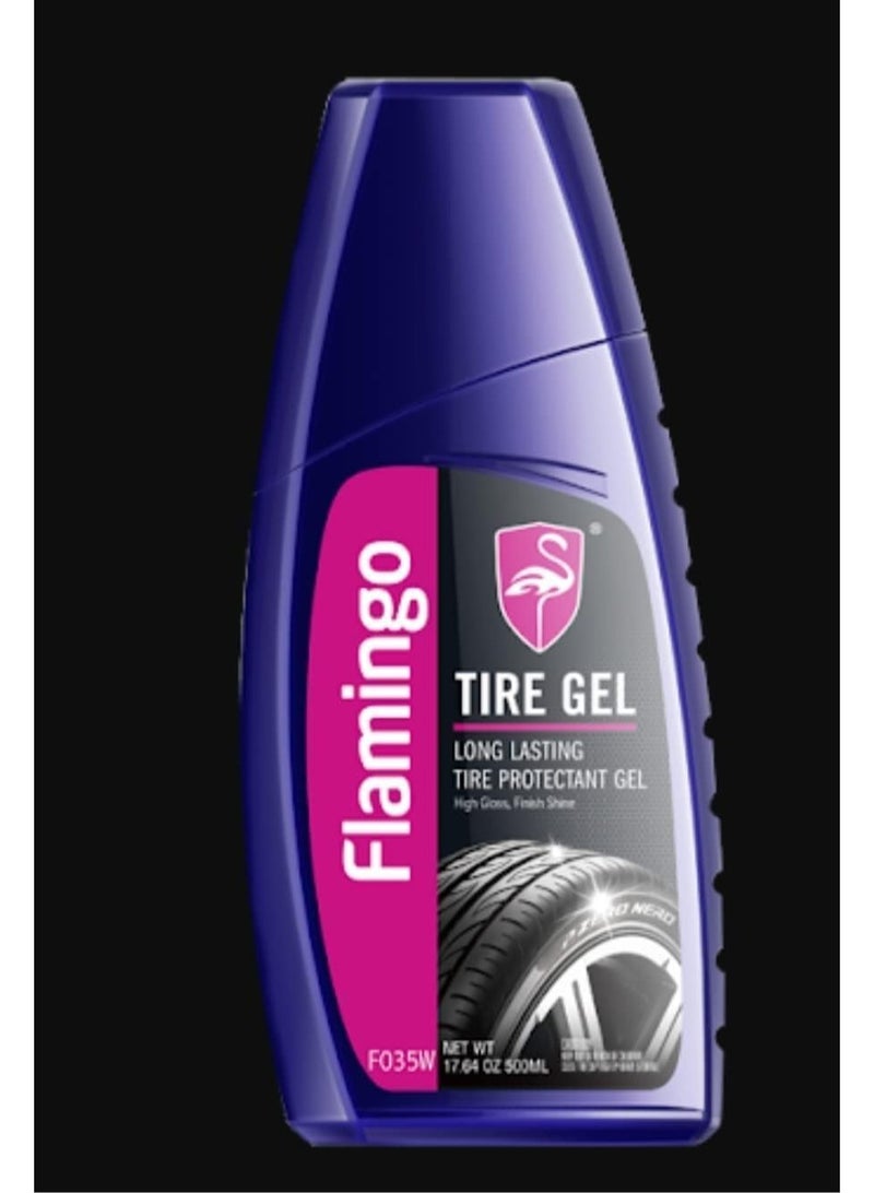 جل إطارات السيارة، جل حماية الإطارات طويل الأمد، جل إطارات قائم على الماء 500 مل - Image 4