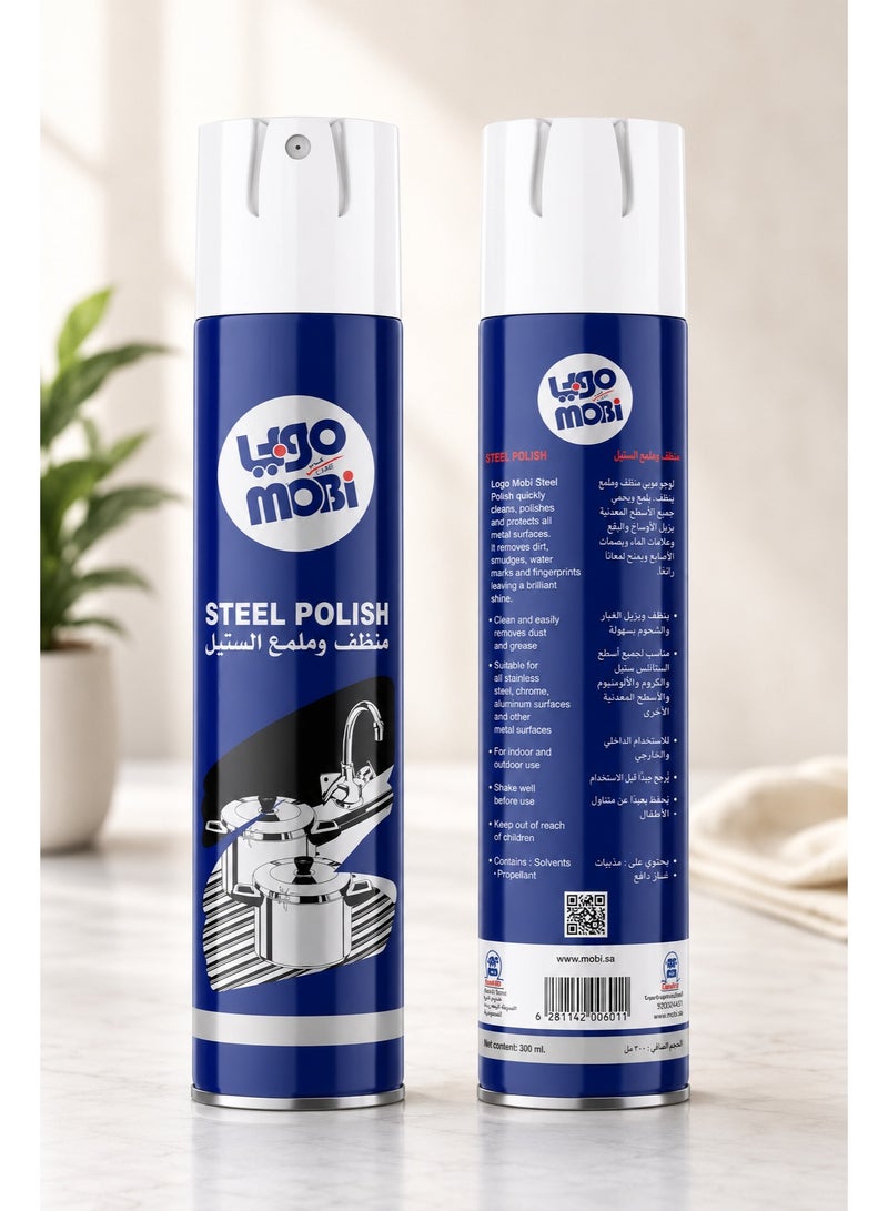 Steel Cleaner and Polish 400ml