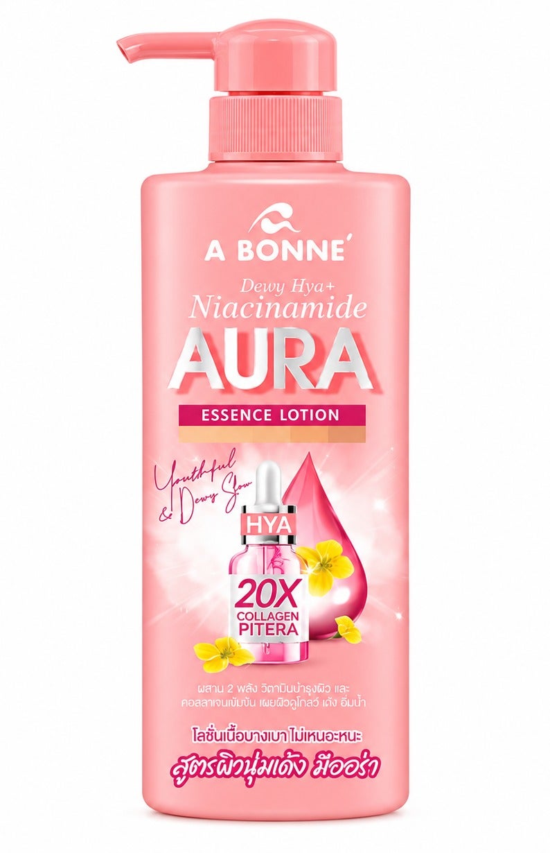 A BONNE Dewy Hya Niacinamide Aura Essence Lotion 500 ML - Image 1