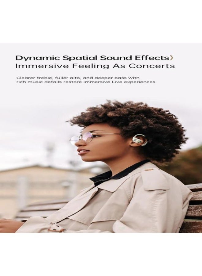 Awei Earphone - TZ10 - Sports IPX4 Waterproof Over-Ear Suitable for TVs, Cell Phones and Cell Phones - Beige - Image 5