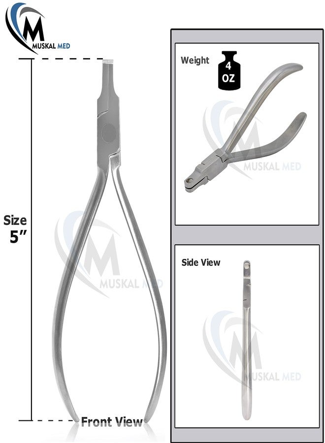 VISION TEK MED Orthodontic Dental Hole Punch Pliers Thermal Forming Retainer Clear Aligner Braces Plier - Image 4