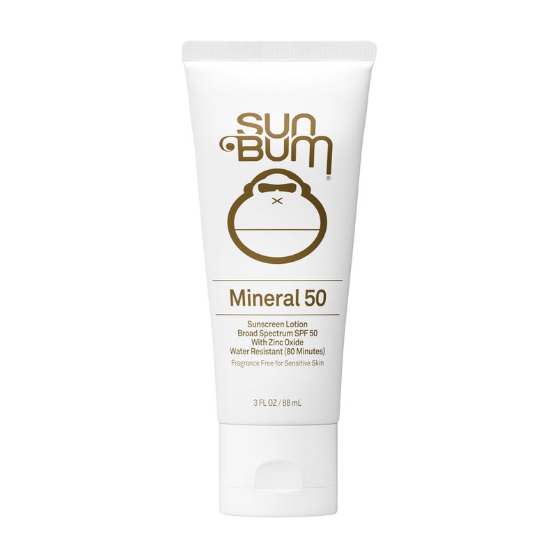 Sun Bum Mineral SPF 50 Sunscreen Body Lotion - Broad Spectrum Moisturizing Sunscreen with Vitamin E - Vegan and Hawaii 104 Act Compliant (Made without Octinoxate & Oxybenzone) - Travel Size - 3 oz - Image 2