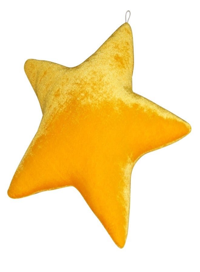 Gordon Royal Yellow Color Star Pillow - Star Shaped Decorative Pillow - Pillow for Kids - Yellow Accent Pillow - Star Nursery Throw Pillow - Image 1