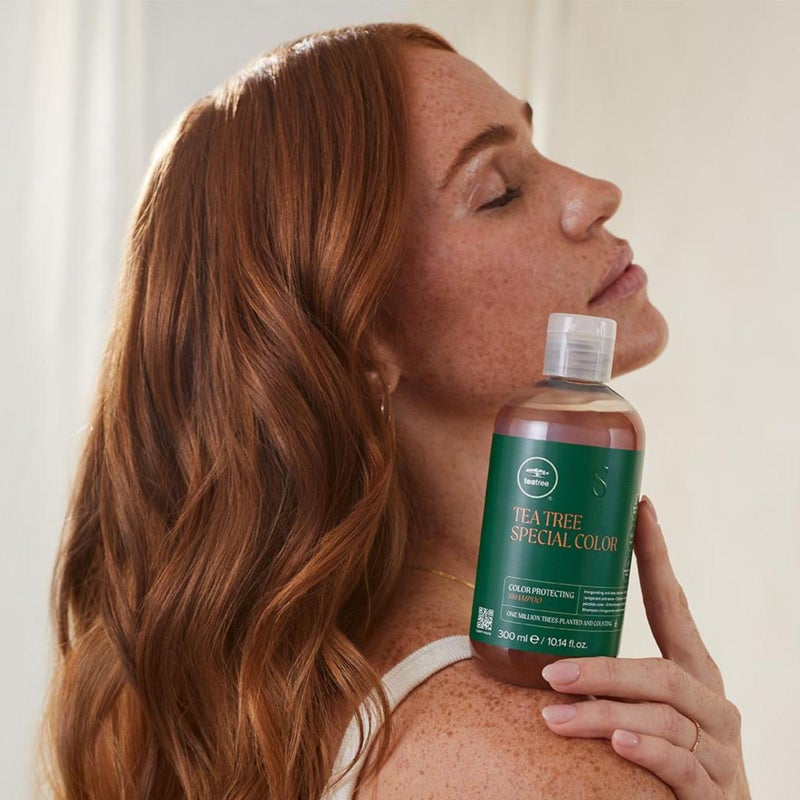 Tea Tree Special Color Shampoo, Gently Cleanses, Protects Hair Color, For Color-Treated Hair, 10.14 fl. oz. - Image 2