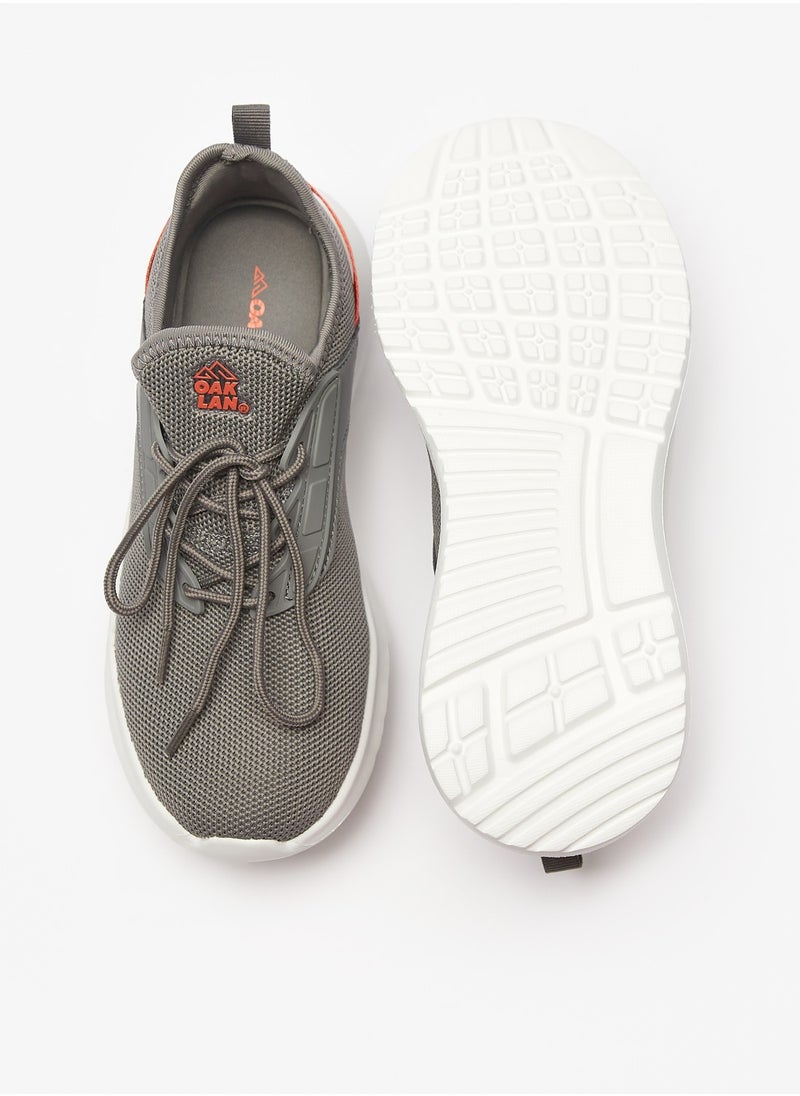Oaklan by Shoexpress - Boys Textured Sports Shoes with Lace Up Closure - Image 1