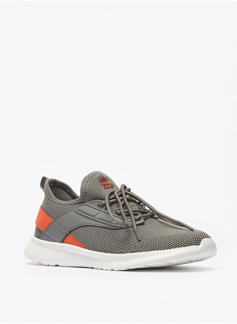 Oaklan by Shoexpress - Boys Textured Sports Shoes with Lace Up Closure - Image 1