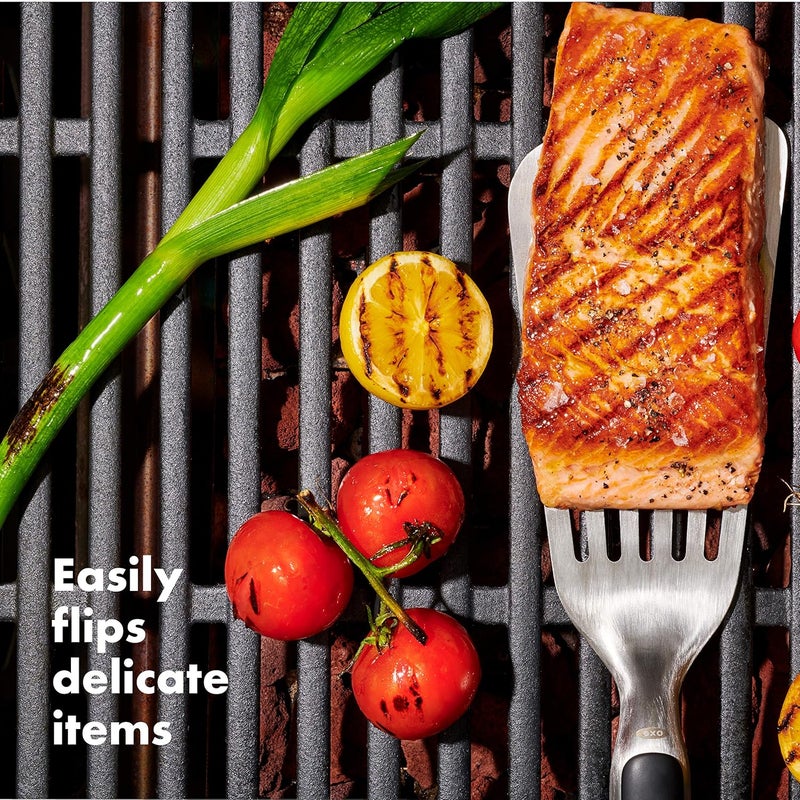 OXO Good Grips Precision Turner - Stainless Steel with Non-Slip Grip - Image 5