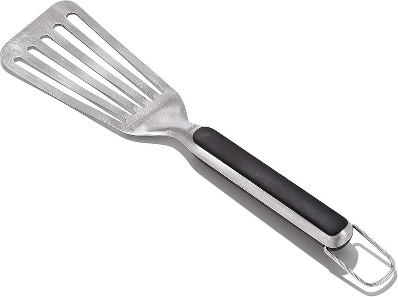 OXO Good Grips Precision Turner - Stainless Steel with Non-Slip Grip - Image 4