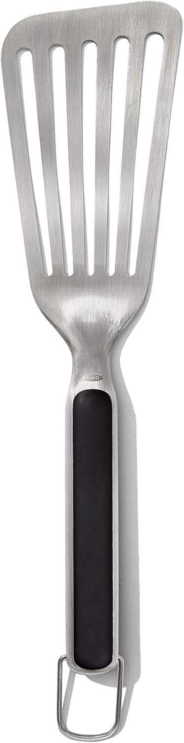 OXO Good Grips Precision Turner - Stainless Steel with Non-Slip Grip - Image 1