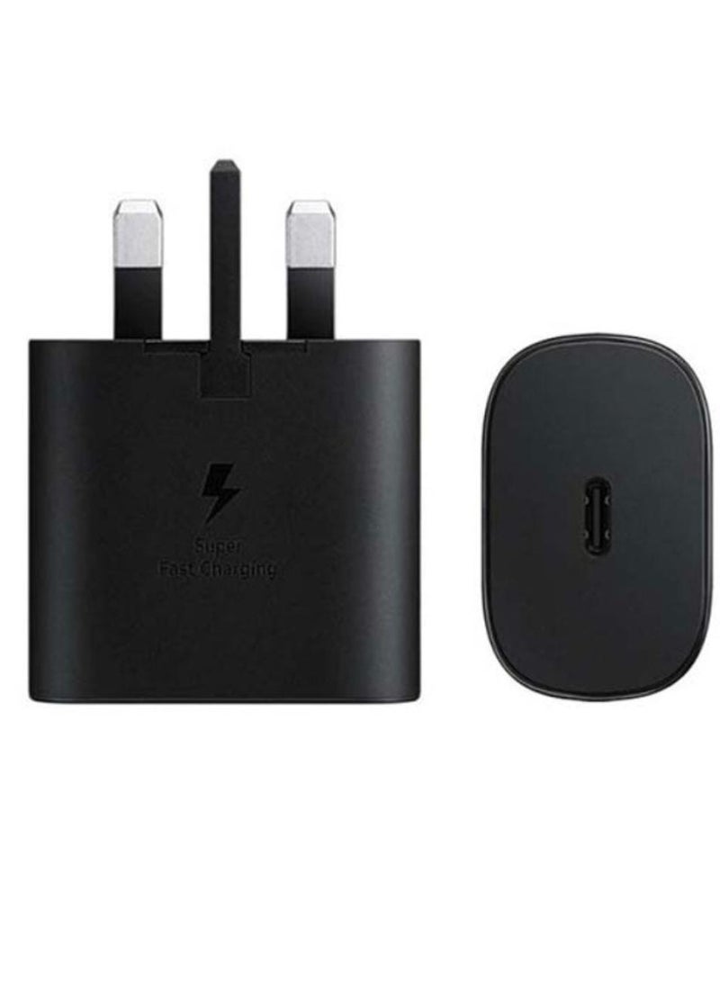 general 25W USB-C Power Supply Adapter With Cable Black - Image 1