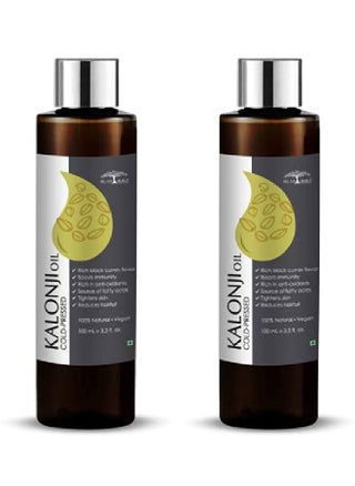 Pure & Edible Kalonji Black Seed Oil (Nigella Sativa) | 100 ML x 2 | Food Grade ColdPressed for Salads Cooking Immunity Hair Growth Joints Pain Skin Firming & Antiaging - pzsku/Z0BD3BBEC546F589A7373Z/45/_/1662635641/eab868cc-e35e-4a08-a8c6-f306fa46164d