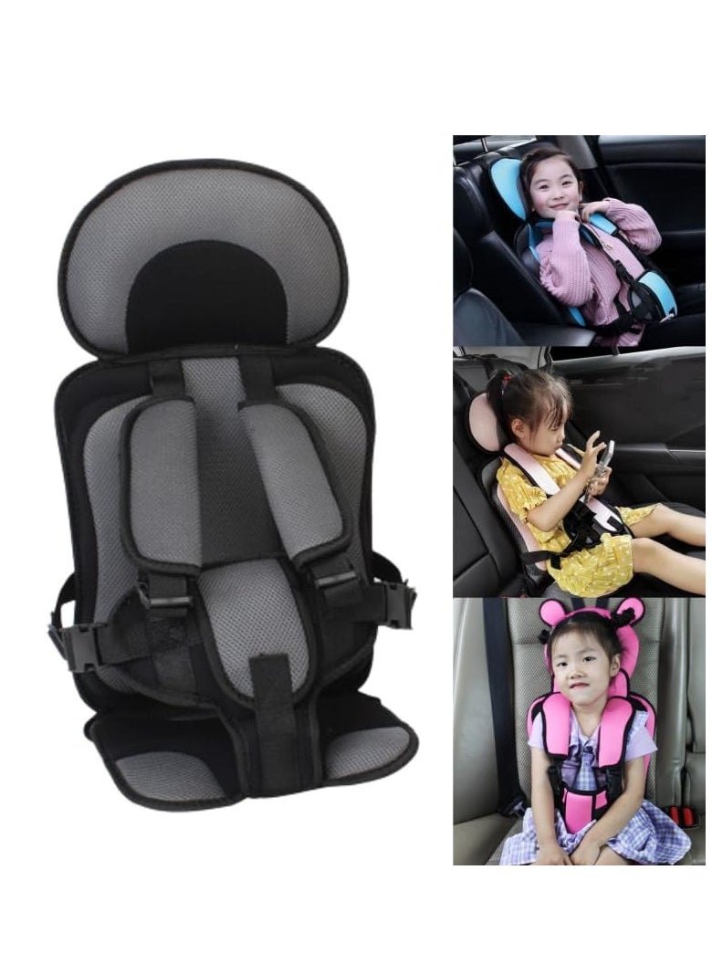 MIXDE Car Seat Comfortable Up, Harness Booster Seat, Booster Child Seat, with 5 Point Harness, Adjustable Headrest, for Toddlers, Infant, Large and Small Sizes for Children aged 3-12, 9-36 Kg 