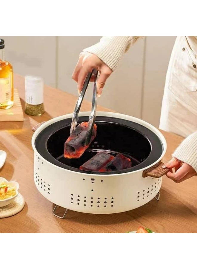 عائلة التخييم مجموعة موقد فحم دائري للتخييم - CM-38546 - Image 3