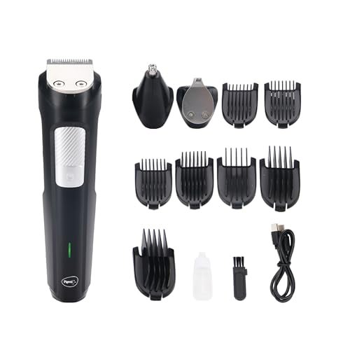 Pigeon 3 In 1 Multi-purpose Grooming Kit for Men | Trimmer, Shaver, Nose & Ear Trimmer | Stainless Steel Blade | USB Type C Charging | 120 Min Runtime | 2 HR Charge Time | 2 Years Warranty - Image 1