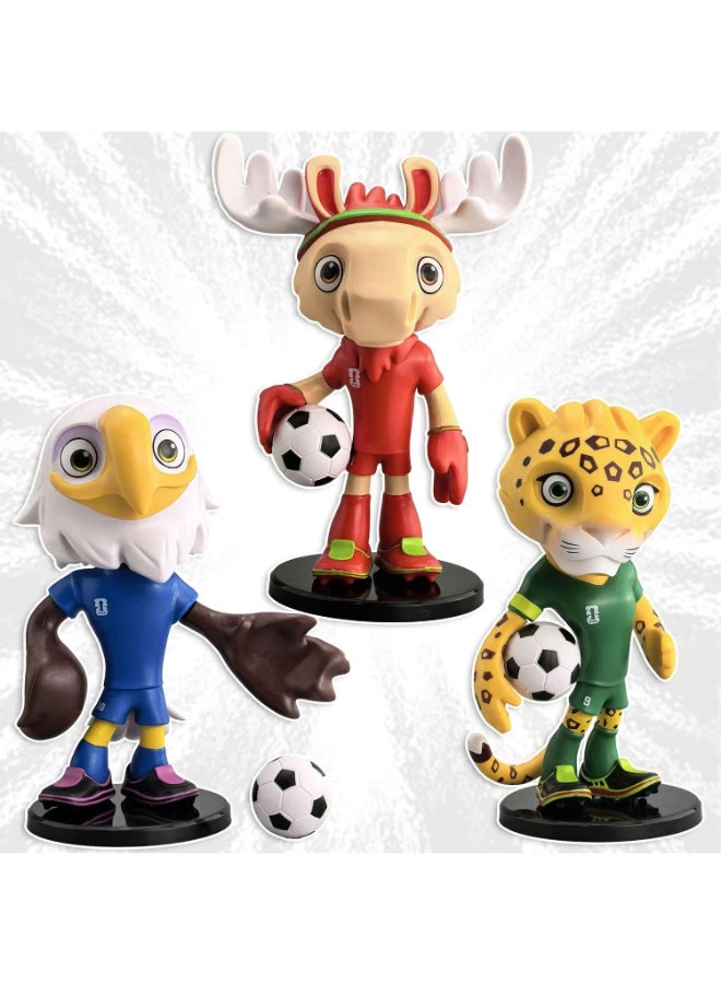 Fifa 2026 Licensed Trio Set - 3 Mascots Set - Image 5