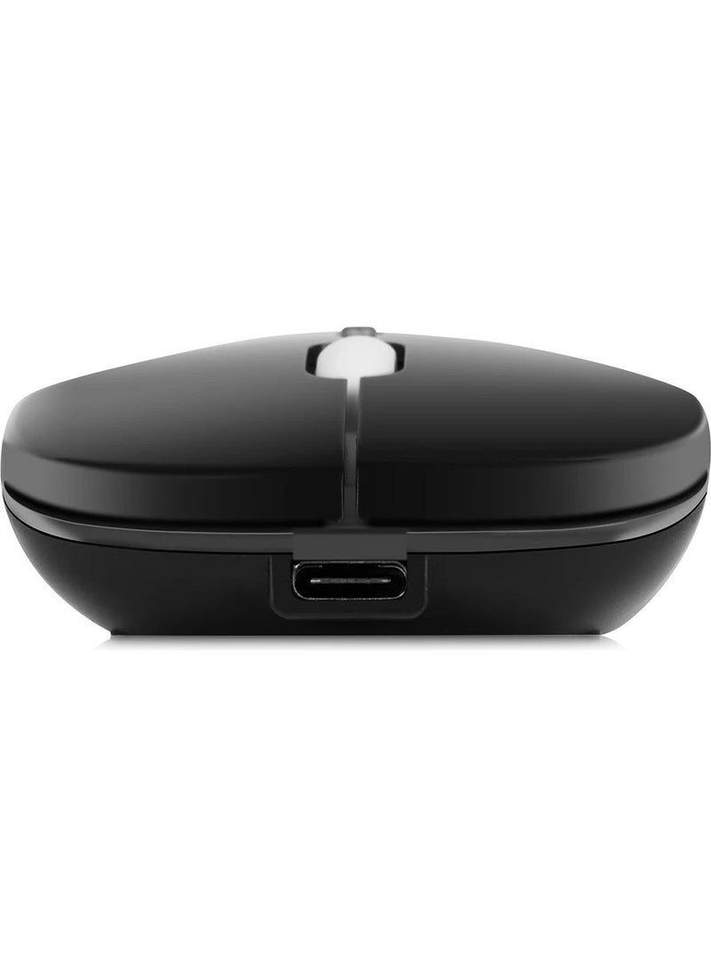Sprange Srm1 RGB LED Rechargeable Dual Mode 2.4ghz Wireless + 5.1V Bluetooth Mouse  - Image 2