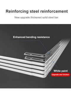 XiuWoo Diy Portable Under Bed Plastic Shoe Rack Cabinet With Doors Modular 126X31X31 Cm 6 Shelves 12 Pairs Of Shoe  - Image 3