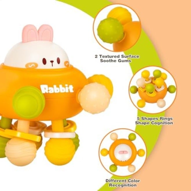 TOHIBEE Baby Montessori Sensory Toys for 0-18 Months, Teething & Learning Developmental Gifts - Image 4