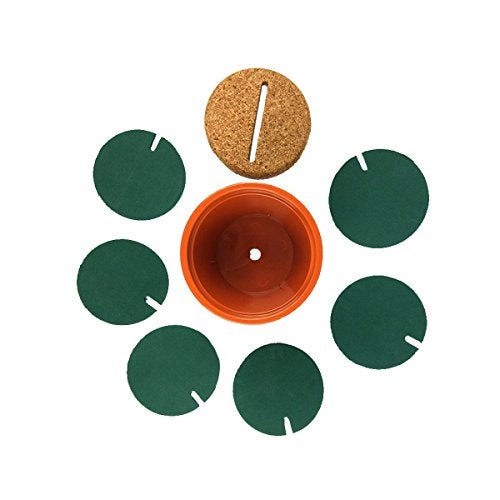 TriPro Original Coasters Set of 6 Pieces with Creative Cactus Shaped Design for Holiday Gift & Home Decoration - Image 4