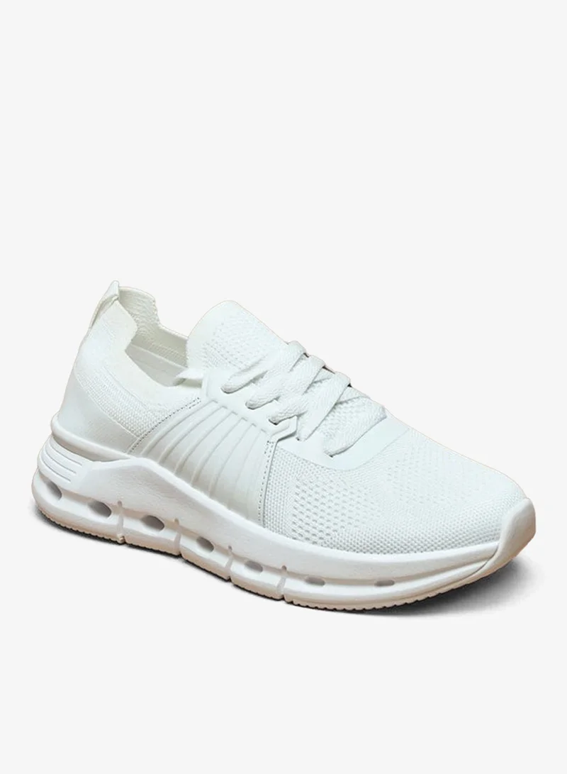 Oaklan by Shoexpress Textured Lace-Up Sports Shoes