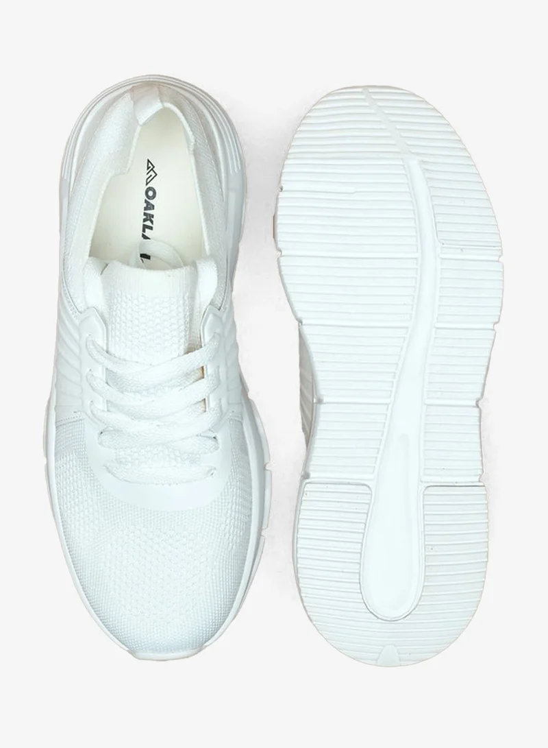 Oaklan by Shoexpress Textured Lace-Up Sports Shoes