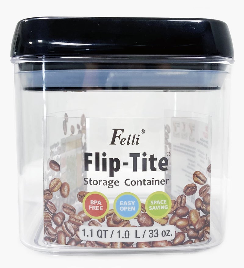 Felli FlipTite Storage Container 11 QT  33 OZ