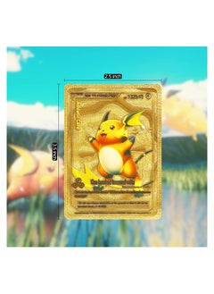 Pokemon Pokemon 110 PCS Assorted Cards Deck Box Set TCG Cards Rare Shiny Card Collection Cards (Gold)  - Image 4