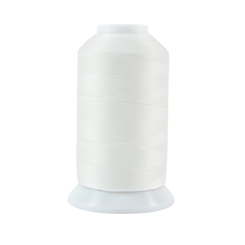 Superior Threads Masterpiece 3-Ply 50 Weight Egyptian Cotton Sewing Thread Cone - 2,500 Yards (#186 Blanc) - Image 3