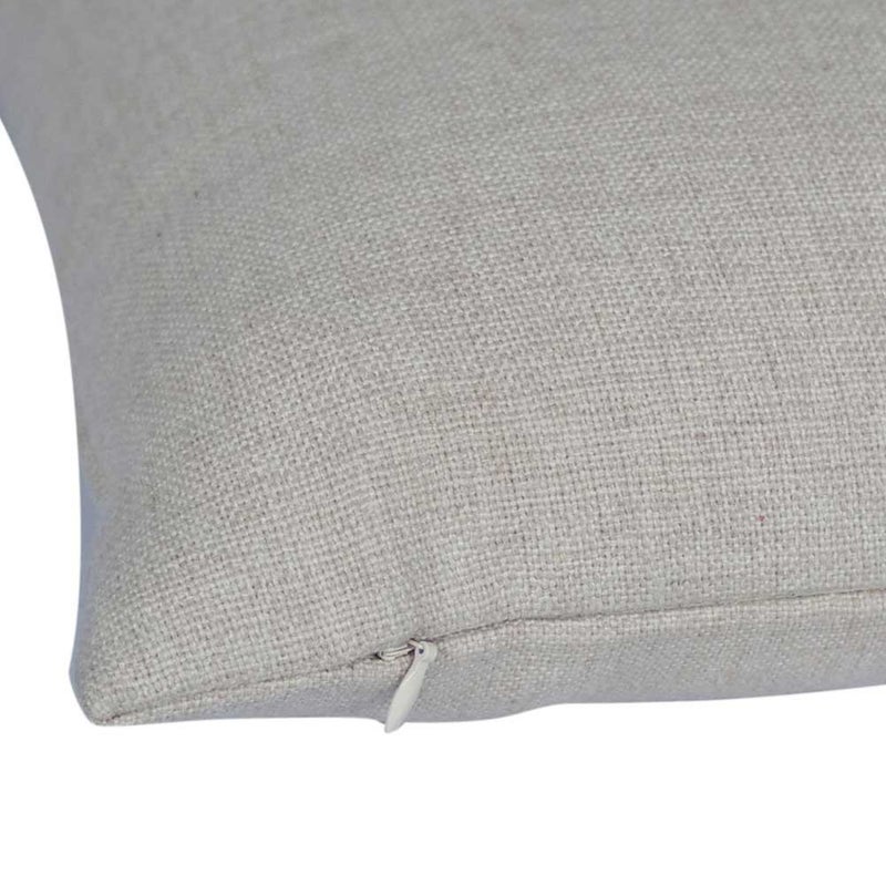decorbox Cotton Linen Square Decorative Fashion Throw Pillow Case Cushion Cover Colorful Fish (16 X16, Beige) - Image 4