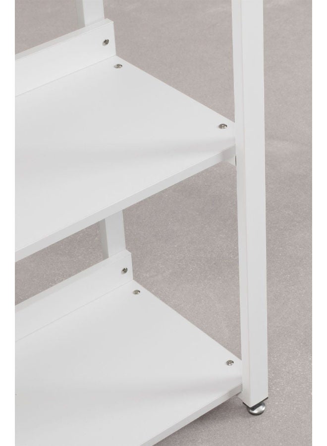 Vinchi Furniture Vinchi Urban steel and wood shelf - White - Image 3