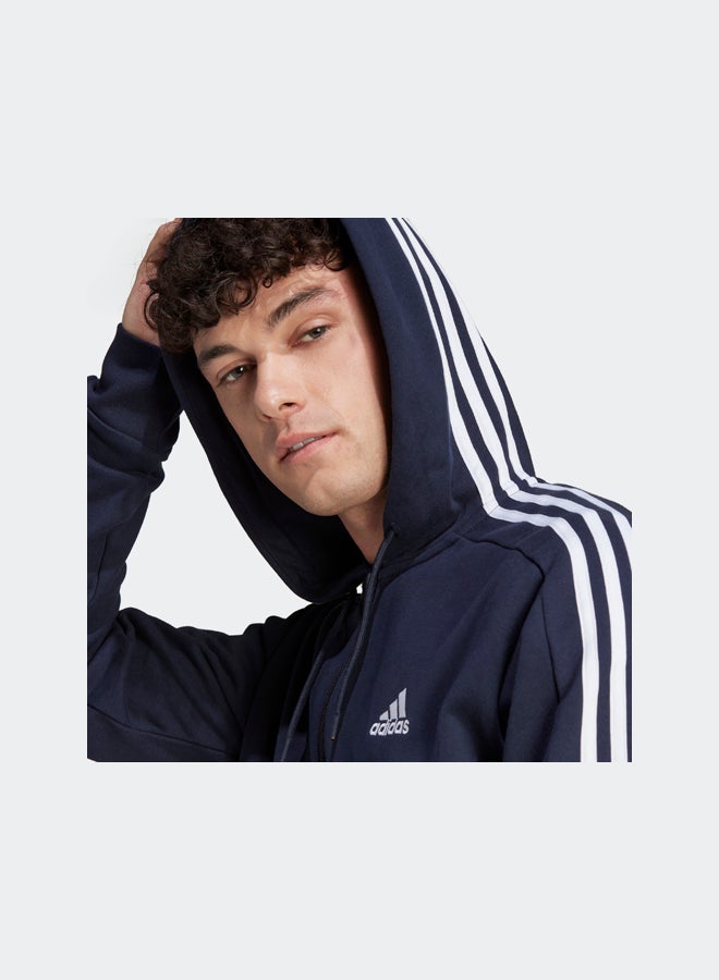 Essentials French Terry 3-Stripes Full-Zip