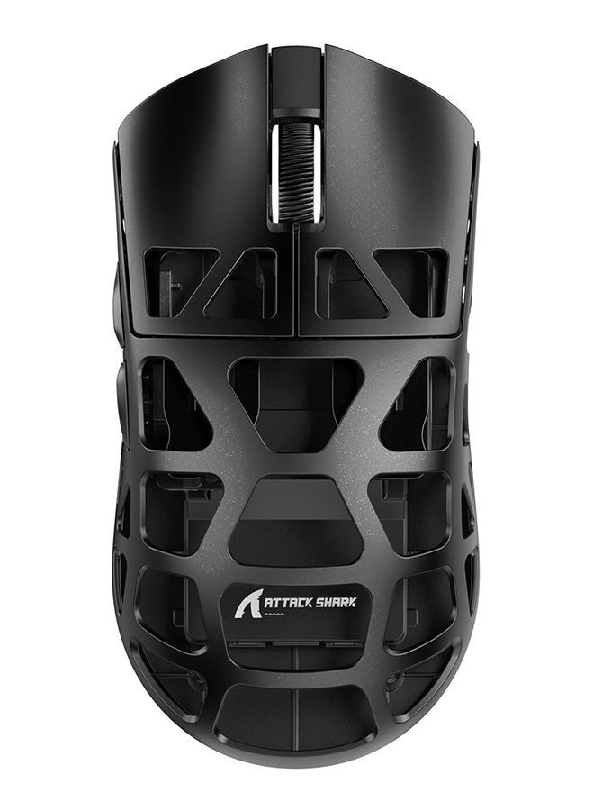R3 Wireless Gaming Mouse,Mouse Wireless Gaming,PAW3395 26K DPI 8KHz Polling Rate,Magnesium Alloy 46g Ultralight, Programmable Tri-Mode BT/2.4G/Wired for PC/Laptop/Mac (Black)