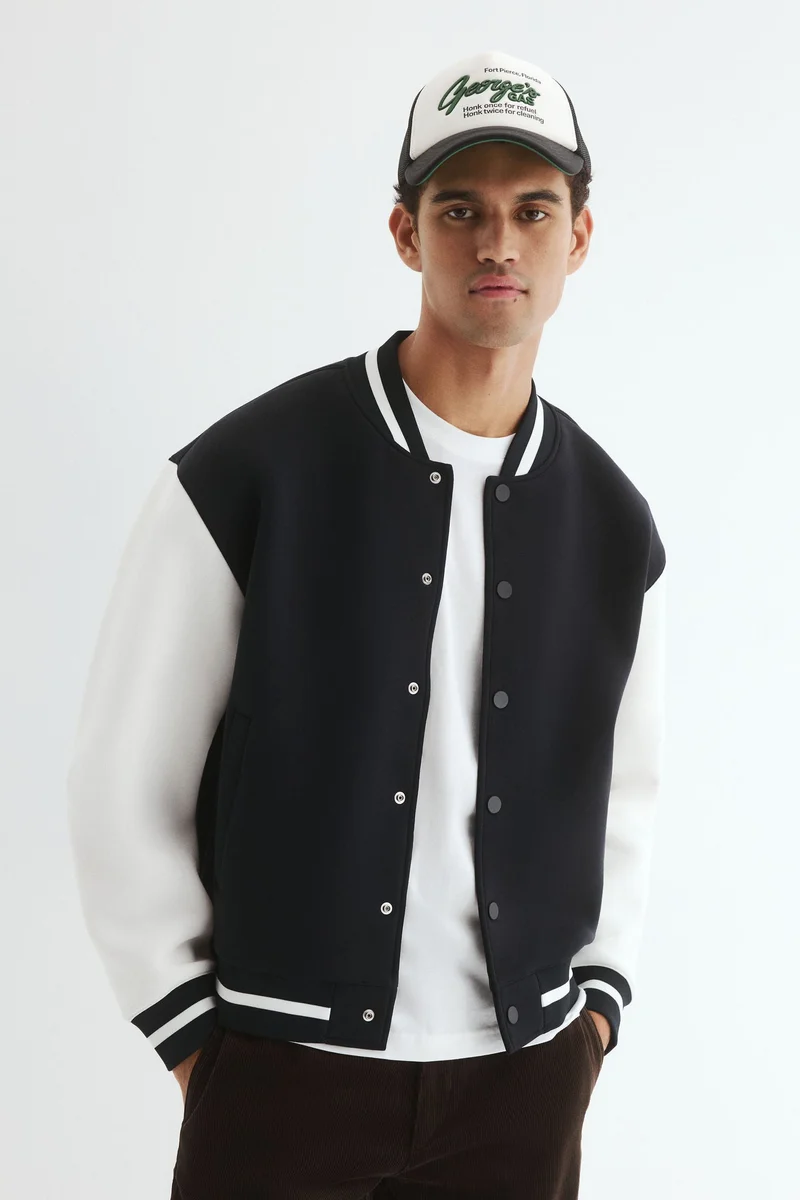 H&M Loose Fit Baseball jacket