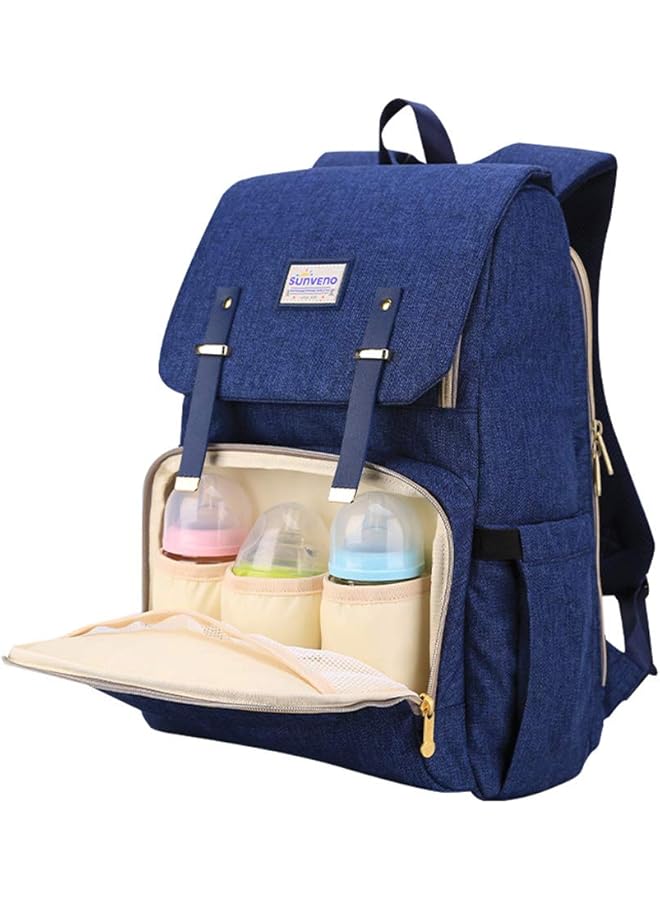 إيروريكس حقيبة حفاضات سفر كبيرة جدًا باللون الأزرق - Image 2