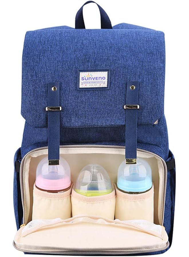 إيروريكس حقيبة حفاضات سفر كبيرة جدًا باللون الأزرق - Image 3