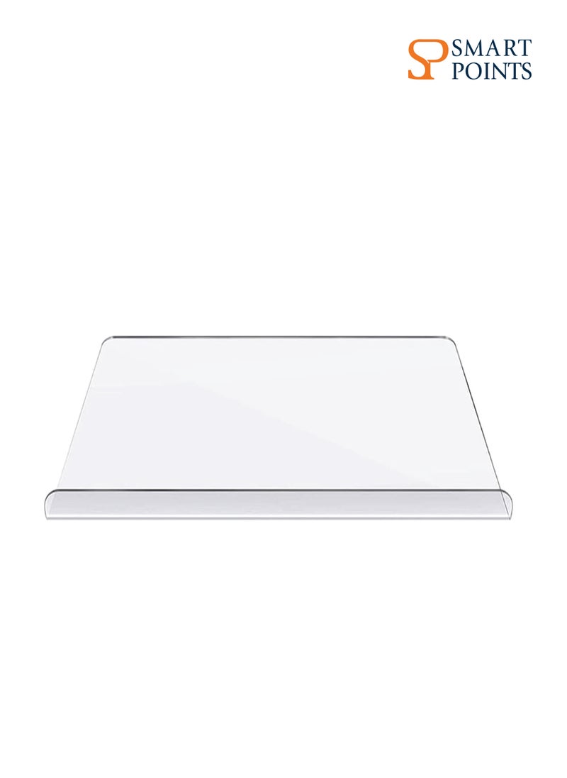 SMARTPOINTS Acrylic Cutting Boards for Kitchen Counter, Acrylic Anti-Slip Transparent Cutting Board, Clear Cutting Board, Suitable For Counter Countertop Protector Home Restaurant（18x14 in）  - Image 5
