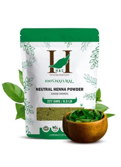 H&C HERBAL INGREDIENTS EXPERT H&C 100% Pure Neutral Henna Powder/Colorless Henna/Senna Powder/Cassia Obovata (227g / (1/2 lb) / 8 ounces) For conditioning your hair without coloring.  - Image 1