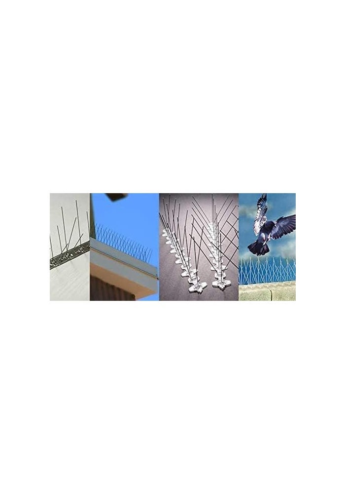 AQ AQSON أقلام الطيور AQSON 2 دبوس - 50 سم عبوة من 5 قطع للتحكم الفعال في الطيور - Image 2