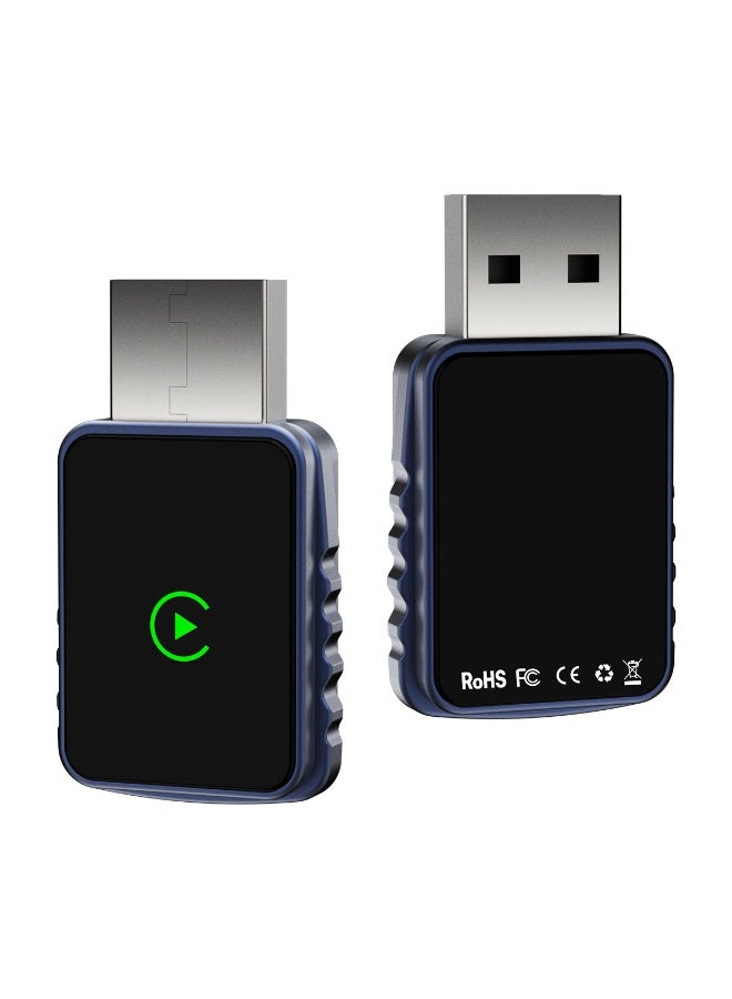 Mini Wired to Wireless CarPlay Adapter - Smart Vehicle Connectivity Box for Apple/Android