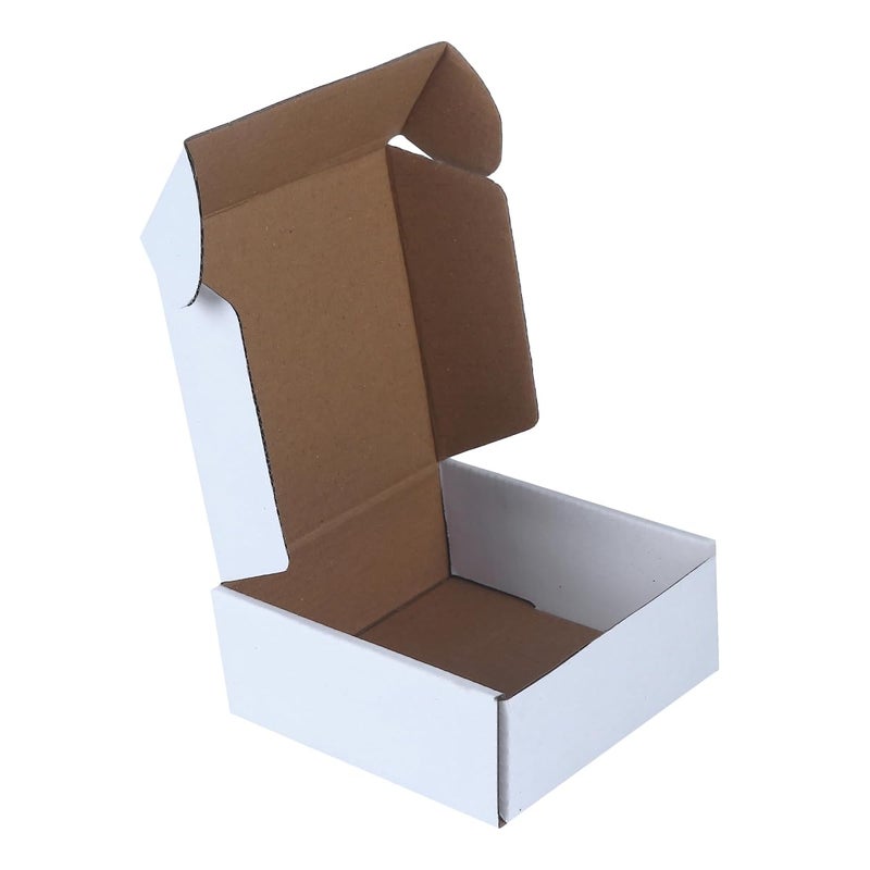 DCGPAC 3Ply White Corrugated Small Flat Box 4x3x1 Inch For Packing Small Items and Multipurpose Packaging Shipping Tiny Boxes L4" x W3" x H1" Inch (Pack of 500) - Image 5