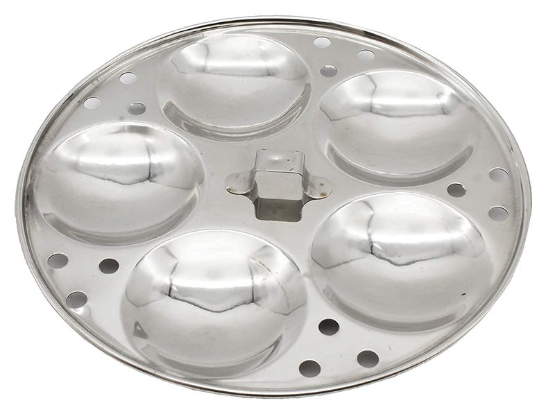 eKitchen Stainless Steel Idly Panai Induction Base with 3 Idly Plates (13 Idlies) - Image 4